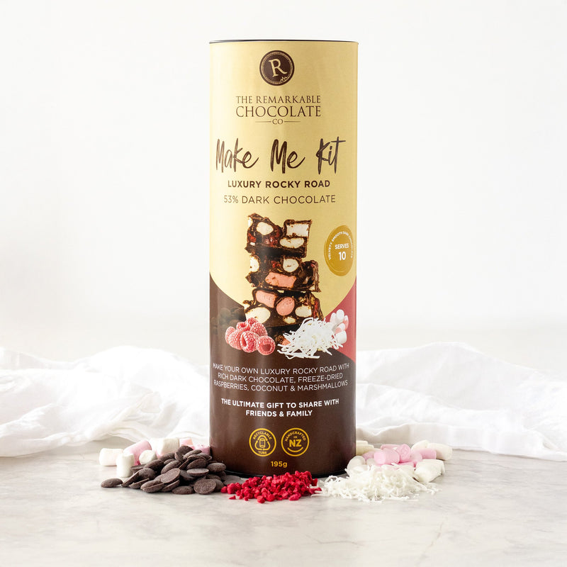 Dark Raspberry Rocky Road | Make Me Kit – remarkablechocolate