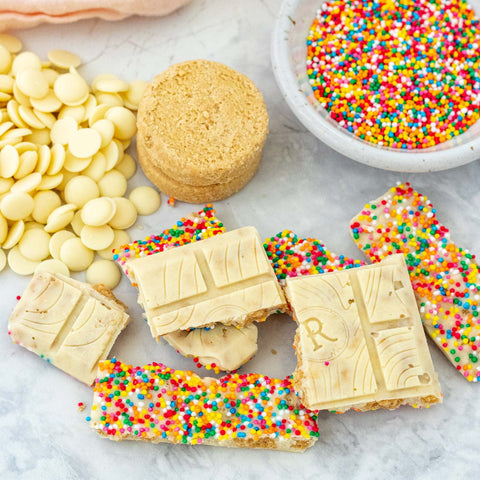 Fairy Bread Block | Make Me Kit – The Remarkable Chocolate Co.