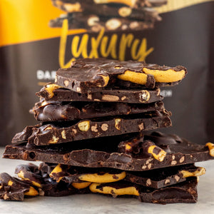 Luxury Bark – Pretzel & Chocolate Crunch – The Remarkable